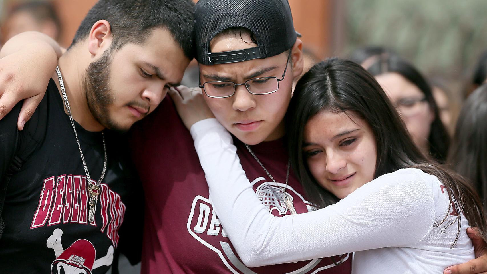 Desert View students protest Border Patrol detainment of classmate weeks away from graduation
